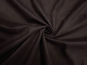 Coffee Plain Plain Suede Fabric