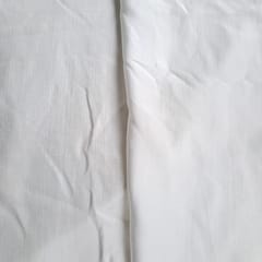 White Colour Naysha Silk Fabric