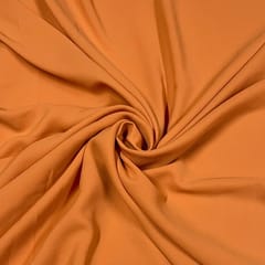 Dusty Peach Colour Cross Georgette Fabric (N81)