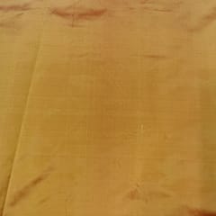 Mustard Colour Pure Satin Silk Fabric