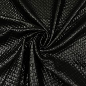 Black Colour Woolen Raxene Plain Fabric