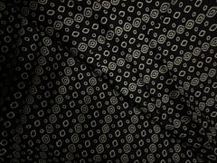 Black & White Geometric Modal Satin Print Fabric