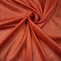 Light Red Colour 70 Gm Raw Silk Fabric