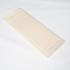 Off White Color Dyeable Cotton Schiffli Ladder Lace Fabric