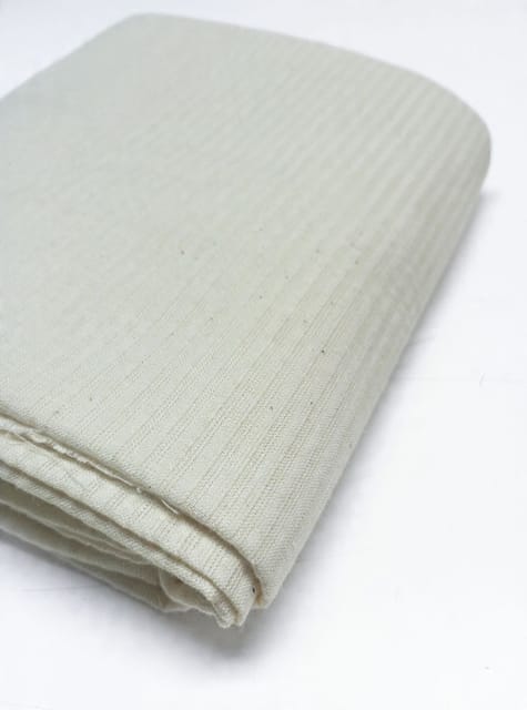 Greige Dyeable Stripe Seersucker Yarn Dyed Cotton Fabric