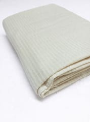 Greige Dyeable Stripe Seersucker Yarn Dyed Cotton Fabric