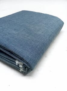 Navy  Solid Plain Weave Yarn Dyed Cotton Fabric