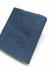 Navy  Solid Plain Weave Yarn Dyed Cotton Fabric
