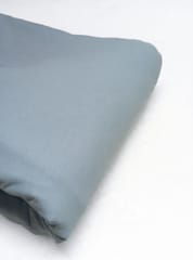 Light Blue Solid Plain Weave Yarn Dyed Cotton Fabric