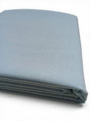 Light Blue Solid Plain Weave Yarn Dyed Cotton Fabric