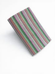 Multi Color Stripes Plain Weave Yarn Dyed  Cotton Lycra Fabric