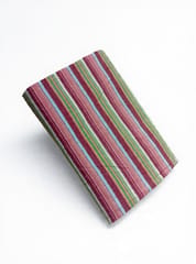 Multi Color Stripes Plain Weave Yarn Dyed  Cotton Lycra Fabric