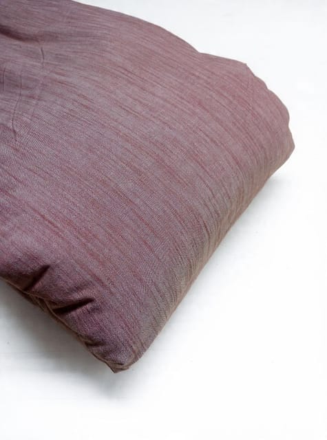 Red Berry Solid Plain Weave Yarn Dyed  Cotton Lycra Fabric
