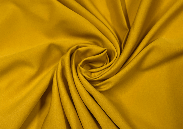 Mustard Banana Crepe Fabric