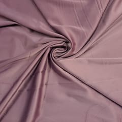 Dark Lilac Colour Crepe Satin Fabric