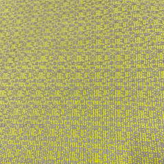 Yellow Neon Colour Woolen Knit Fabric