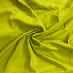 Moss Green Colour Dyed Poly Crepe Fabric