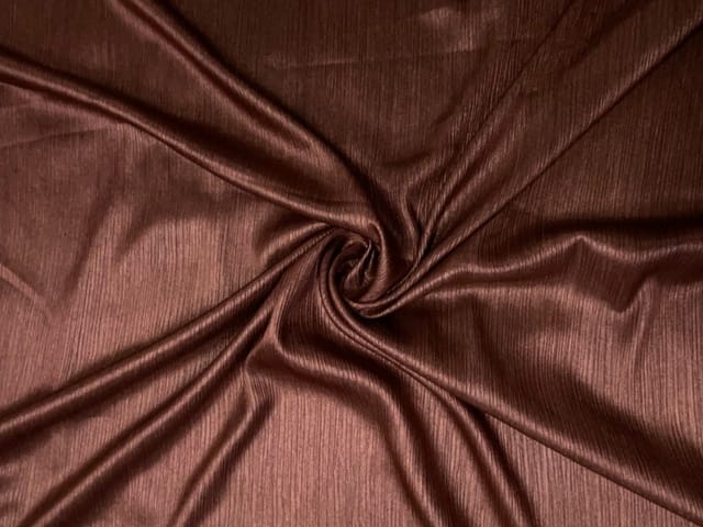 Rust French Foil Fabric