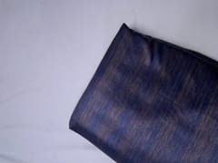 Blue French Foil Fabric